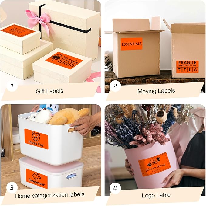 3x5 Inch Thermal Label Stickers, Moving Boxes, Address & Inventory Organization - Image 6