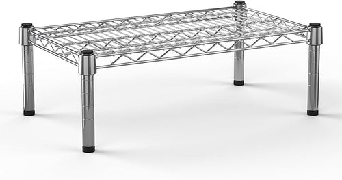 14''W x 24''L x 8''H Chrome Plated Wire Dunnage Rack | Off The Floor Storage by Regal+Altair
