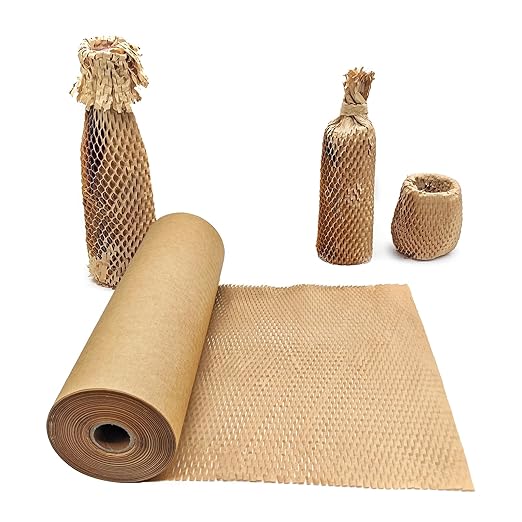 Honeycomb Packing Paper, Recyclable Honeycomb Paper Moving Supplies Bubble by Aspamms