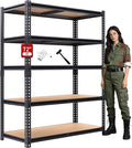72" H Storage Shelves, Storage Shelves Heavy Duty, 2400LBS Metal Shelving Units by Unknown