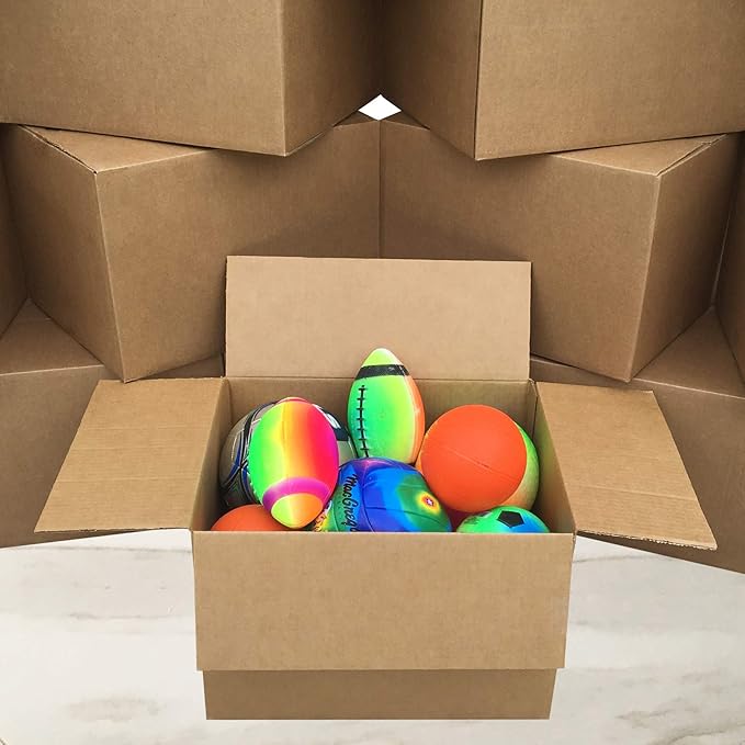 Amazon Basics Cardboard Shipping and Packing Moving Boxes, 10 Pack - Image 6