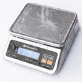 Food Scale Pound and Ounce, Rechargable, Commercial Grade, Stainless Steel by BROMECH