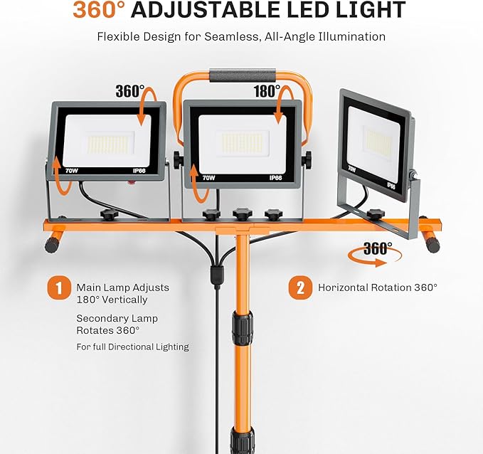 Upgraded 21000Lumen LED Work Lights - Image 5