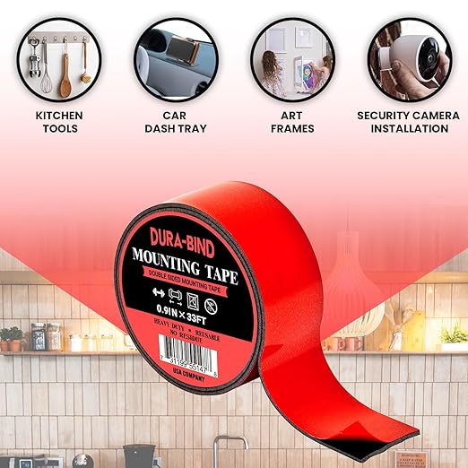 Heavy Duty Mounting Tape, Double Sided VHB Foam Tape; - Image 3