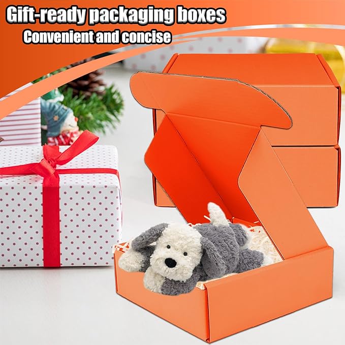 Small Shipping Boxes, 50 Pack Cardboard Box Corrugated Mailer Boxes Small - Image 7