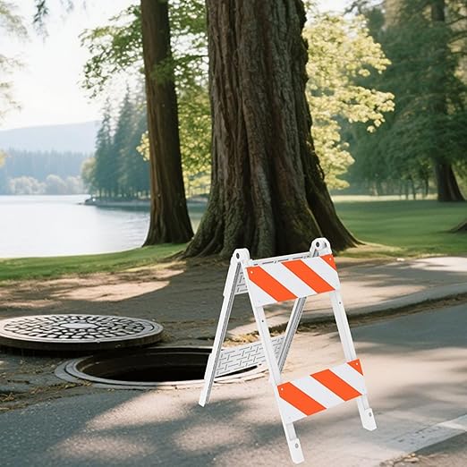 Type II Foldable Traffic Barricade, 1 Pack - Image 6