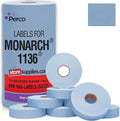 Perco Blue Pricing Labels for Monarch 1136 Price Gun by Perco