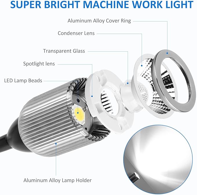 10W Magnetic Machine LED Work Light - Image 3