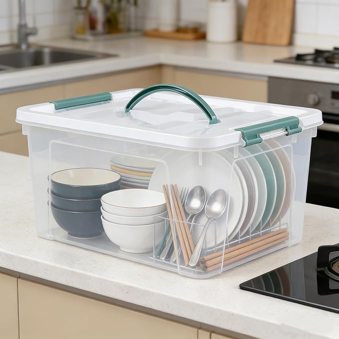 14 Quart Plastic Storage Bins - Image 6