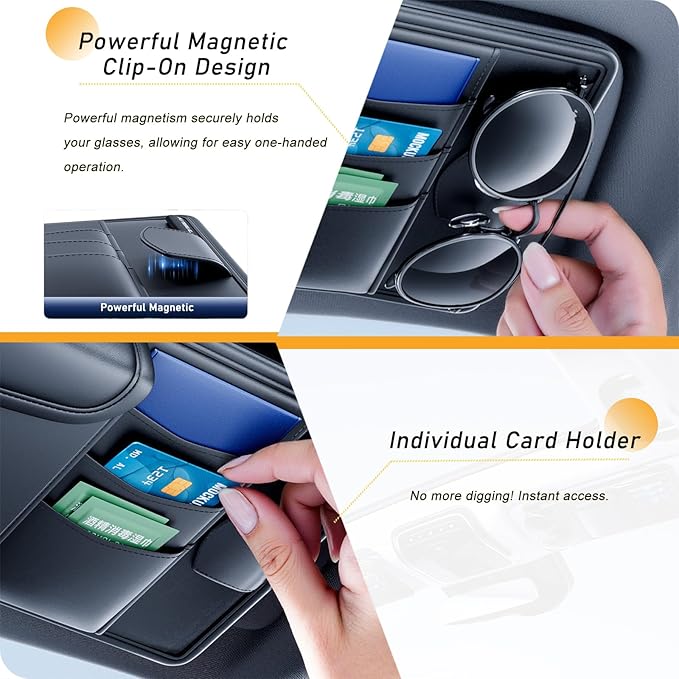 Tumecos Car Sun Visor Organizer - Image 3
