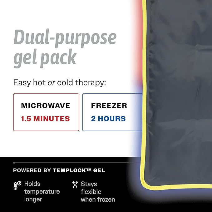 Hot & Cold Reusable Gel Packs Flexible Soft Compress - Image 4