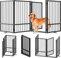 Full Metal Freestanding Dog Gate by SNUOWU