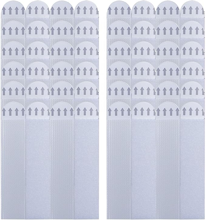 24 Pairs Picture Hanging Strips Heavy Duty, Hanging Pictures Without Nails by MMYQXI