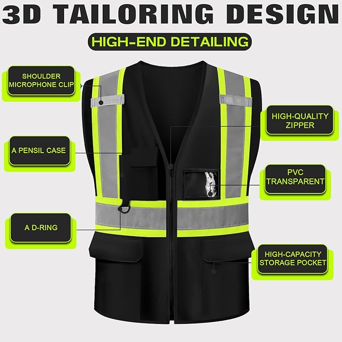 Safety Vest Customize Logo - Image 3
