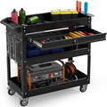 3 Tier Rolling Tool Cart on Wheels, 450 LBS Capacity Tool Cart by Pelnuies