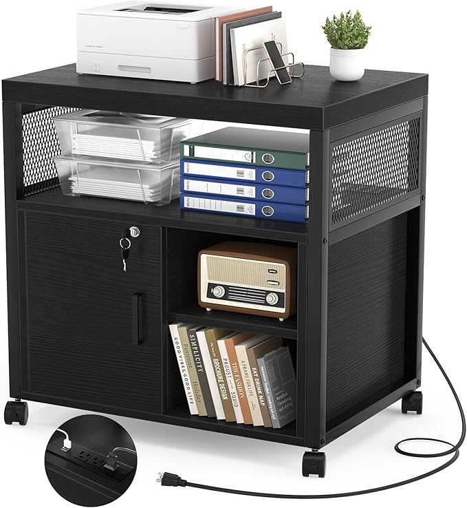 Unikito Lateral File Cabinet, Locking Office Filing Cabinets by Unikito