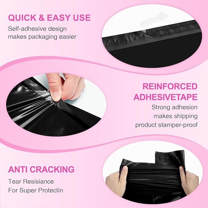 Metronic Poly mailers 14.5x19'' 100pcs - Image 3