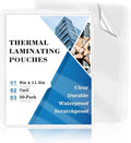 50 Pack 9x11.5inch 7mil Letter Size Laminating Sheets Thermal Laminating by XUWAIDSGN