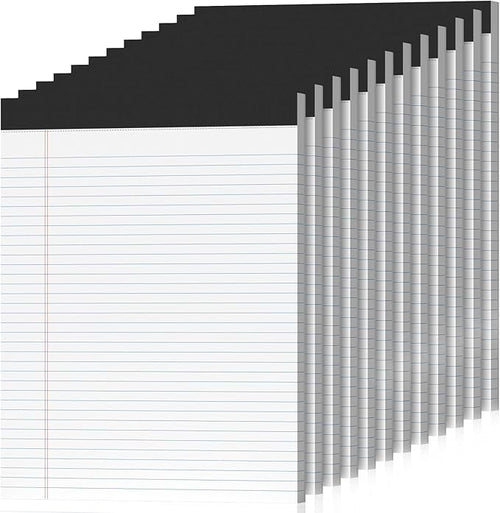 12 Pack Legal Pads 8.5 x 11 College Ruled 600 Sheets Note Pads 8.5 x 11 Inch by Nichela