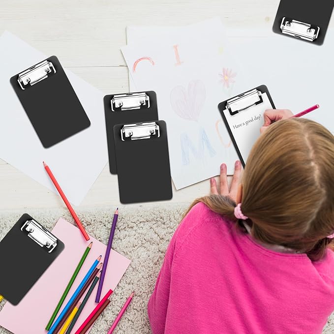 6 PCS MiNi Clipboard，Pretty Cute Small Clipboards 4×6 Inch A6 - Image 7