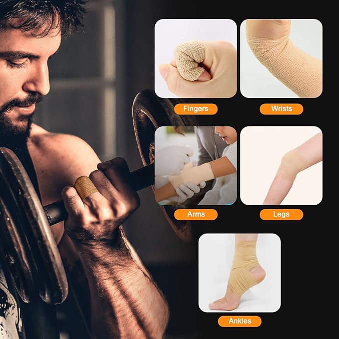 OK TAPE Self Adherent Cohesive Bandages Wrap - Image 7