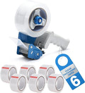 Heavy Duty Packing Tape with Dispenser by Luxuriaz