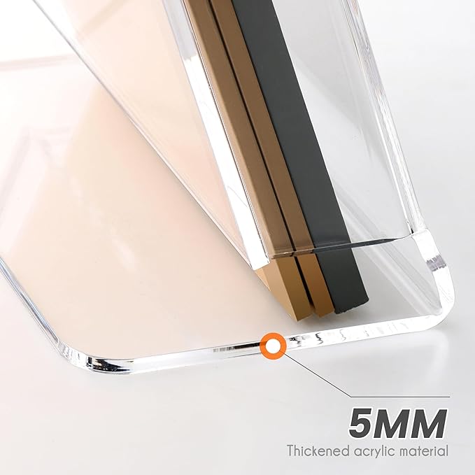 Acrylic Brochure Holder 8.5X11Inch, Magazine Pamphlet, Booklet Holder - Image 5