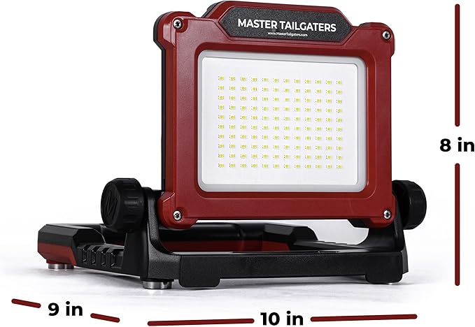 Master Tailgaters FLUD 4000 LED Work Flood Light Compatible - Image 4