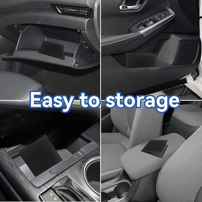 Car Registration and Insurance Holder, Premium Pu Leather Vehicle Glove Box - Image 5