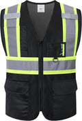 Reflective Safety Vest for Men Women by LaienSafety