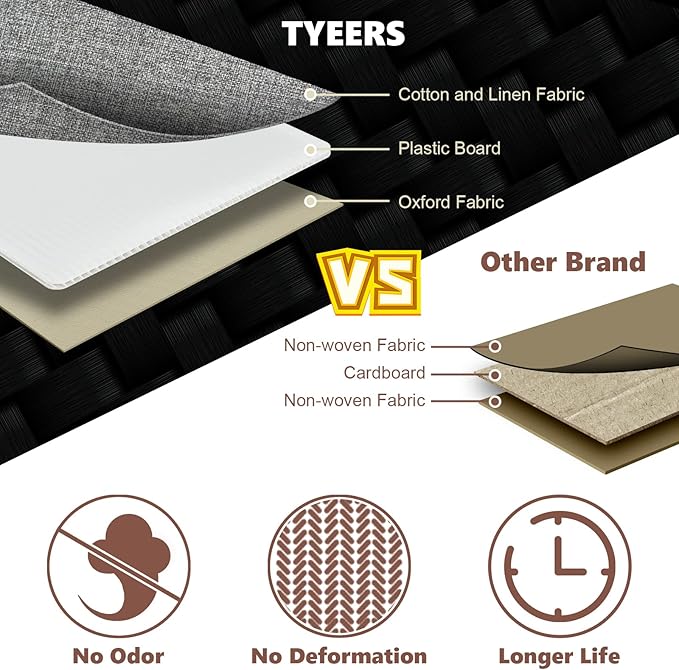TYEERS Extra Large Collapsible Storage Bins - Image 4