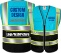 BeautyWill Custom Logo Safety Vest Class2 High Visibility Reflective Vest by BeautyWill