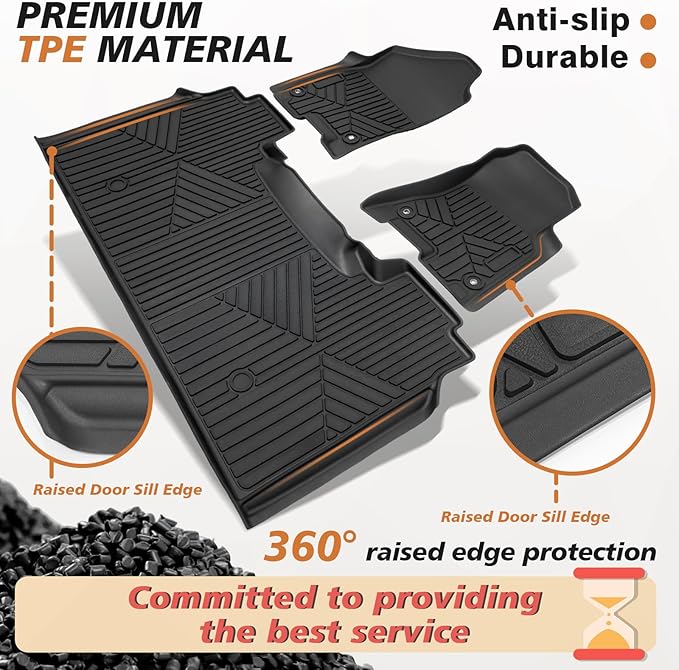 TripleAliners Floor Mats All Weather Liner Compatible - Image 3