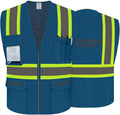 Security Vest for Men Women, Safety Vest for Men Women, Hi Vis Neon Safety Work by UnoMejor