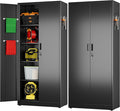 71.41" H Broom Closet Storage Cabinet by SPKAPO