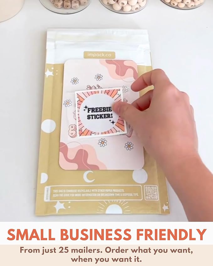 Paper Bubble Mailers 6x9-25 Pack Biodegradable Shipping Bags - Image 5