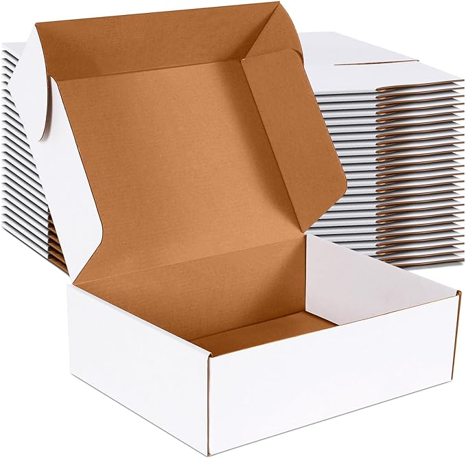 12x9x4 inch Shipping Boxes Set of 20 by JOWLOT