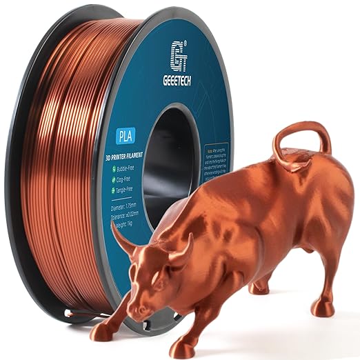 Geeetech Silk PLA Filament 1.75mm by GEEETECH