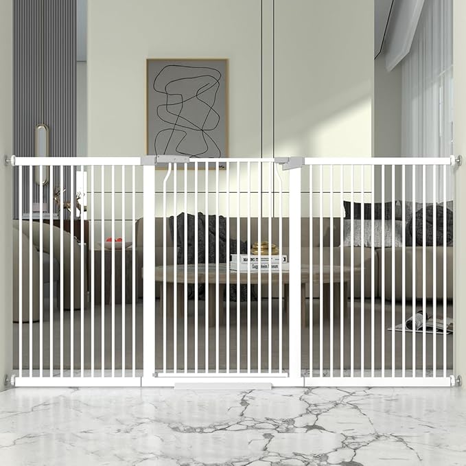 41-Inch Extra Tall Metal Baby Gate by THEYFIRST