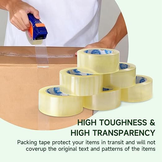 2.0 Mil Premium Packing Tape 3 inch x 110 Yards - Image 5