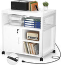 Unikito Rolling File Cabinet Lateral Office Filing Cabinets by Unikito