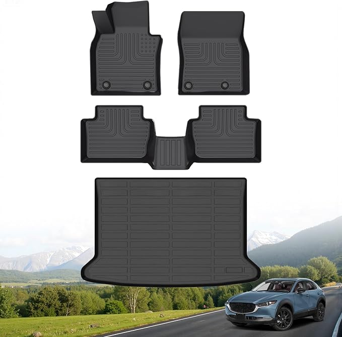 Hutisya-Floor Mats & Cargo Liner Set Fit by Hutisya