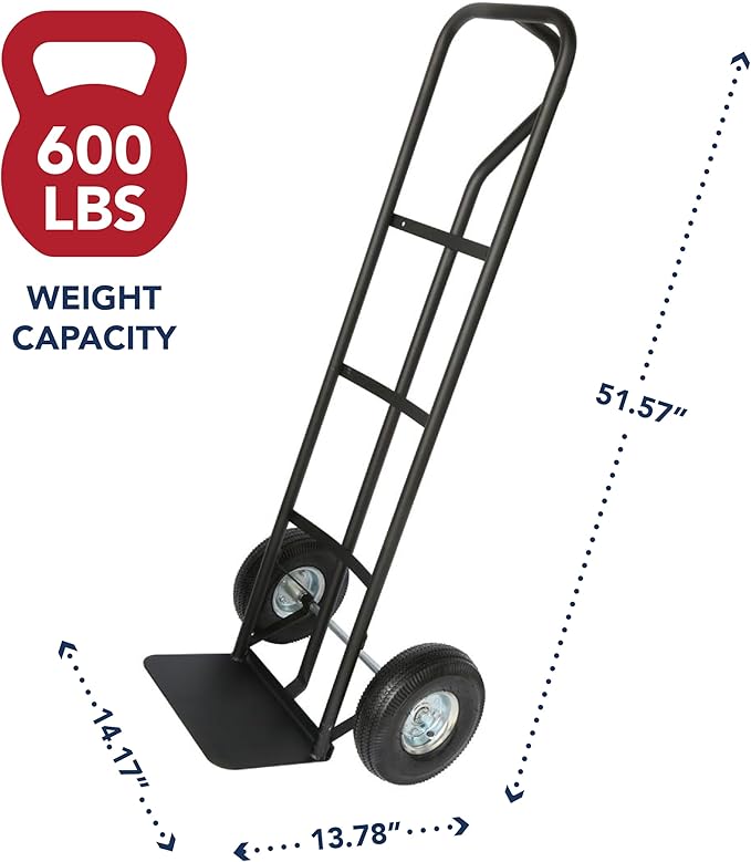Olympia Tools 600 Lb Steel Hand Truck - Image 2