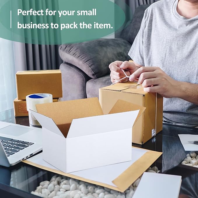 Eupako 30 Pack Small Shipping Boxes Assorted Sizes, Cardboard Boxes - Image 6