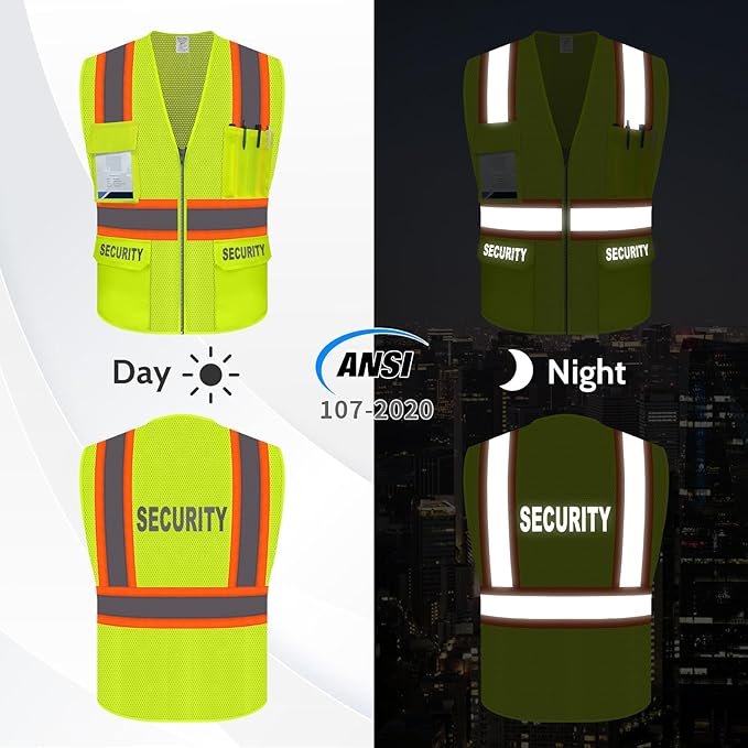 Security Vest for Security Guard, Safety Vest - Image 2