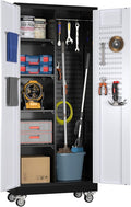 Broom Closet Storage Cabinet by GANGMEIMENTALSTORAGECABINET