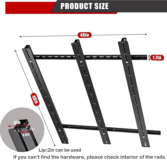 Ultrawall Overhead Garage Storage Racks, Adjustable Garage Ceiling Storage Rack - Image 2