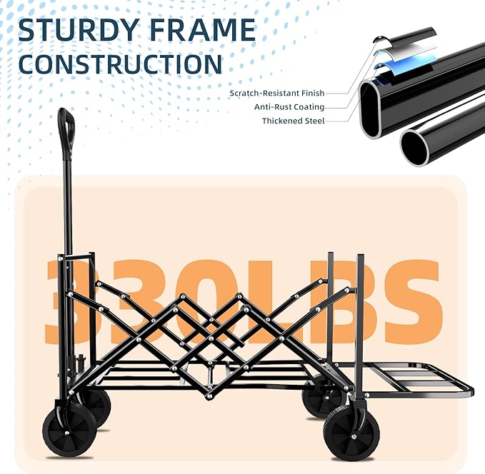 Favoyard Collapsible Wagon Carts - Image 6