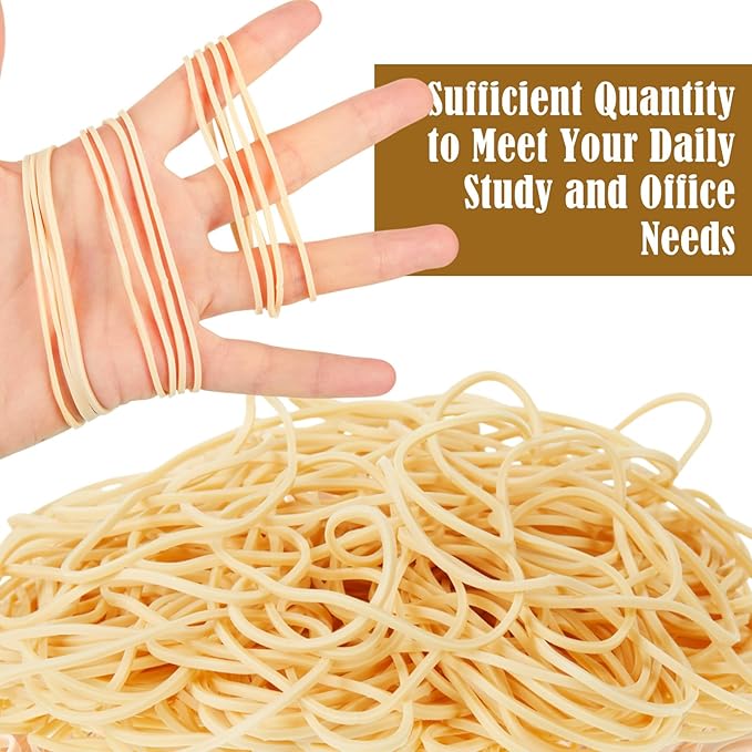 Marspark Rubber Bands Bulk Elastic Rubber Bands 5 lb File Folder Strong Elastic - Image 5