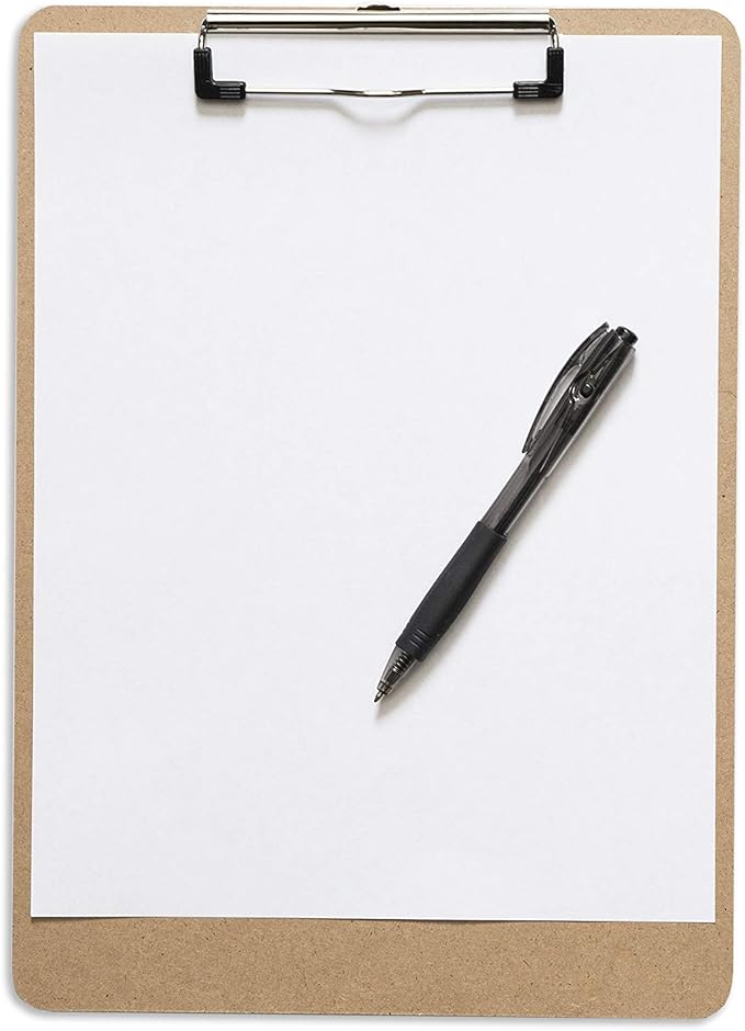 Clipboards Letter Size Clipboard, Low Profile Clip, Classroom Supplies - Image 8